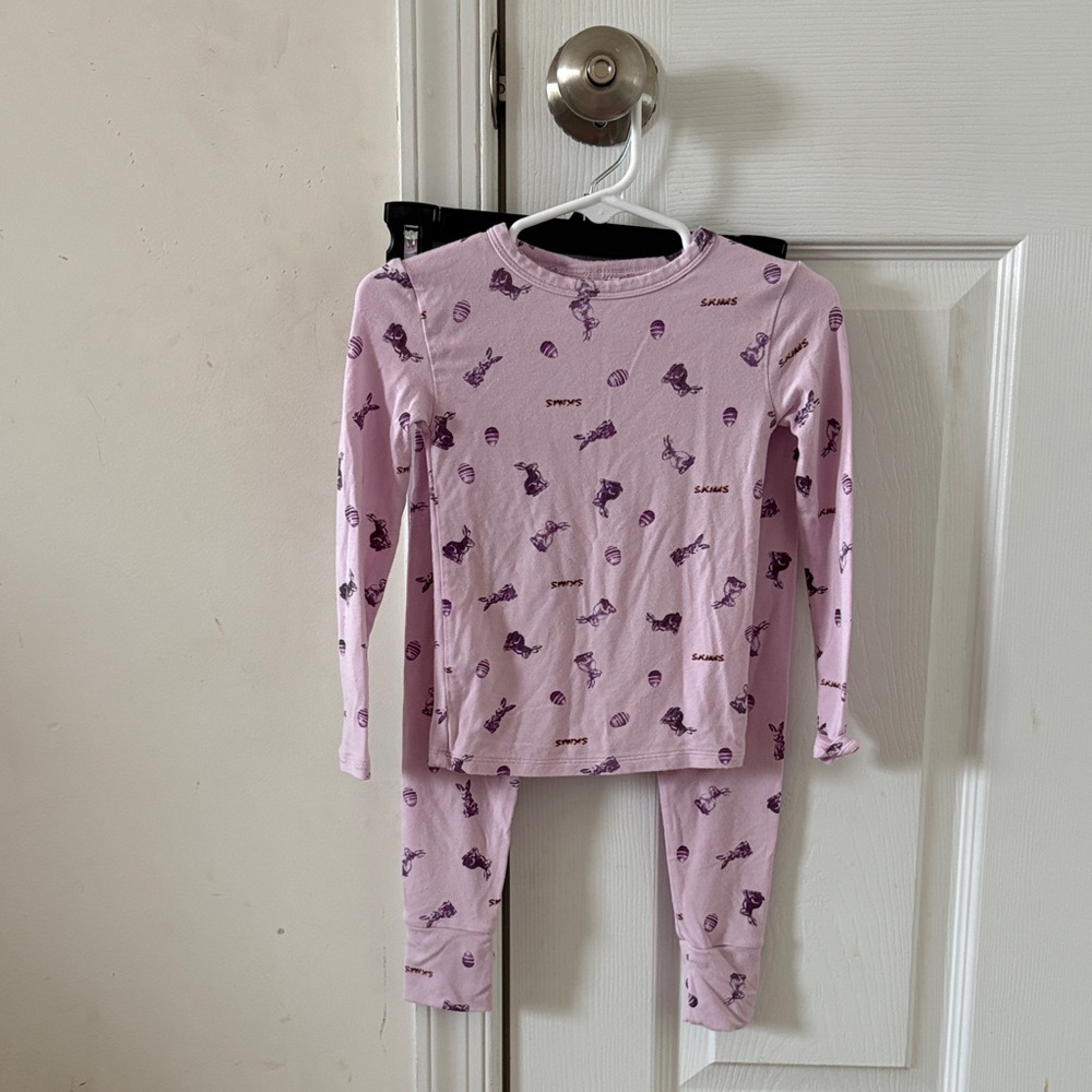 Skims Wildrose Bunney Pajama Set-Toddler
